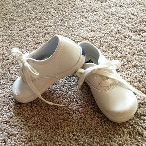 NWOT toddler Keds white shoes